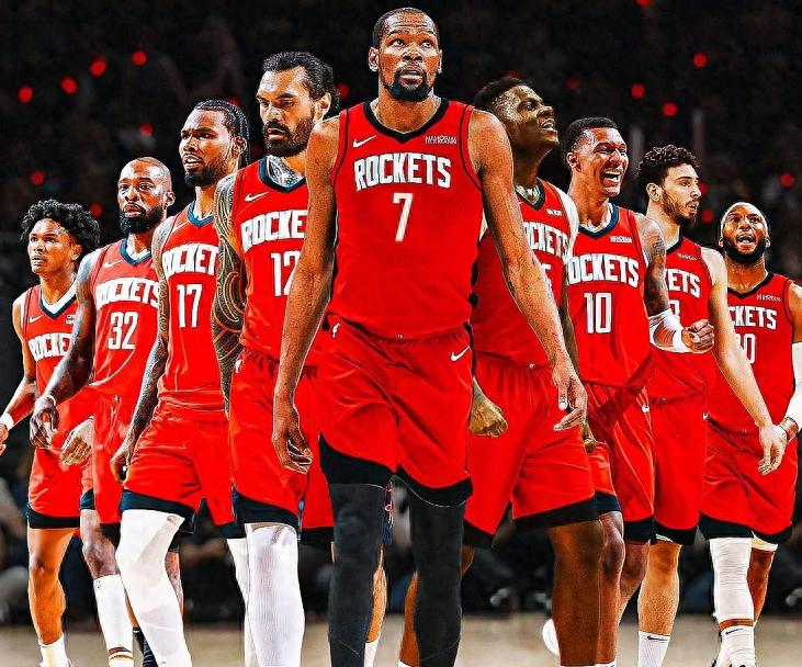 火箭队三分球出手精准，获得胜利 